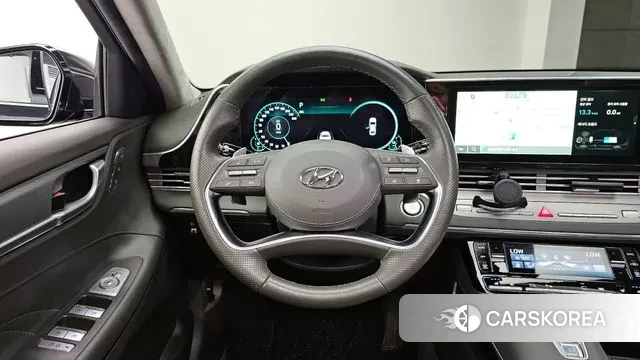 Hyundai The New Grandeur IG Hybrid 2020 Черный из Кореи, фото 4
