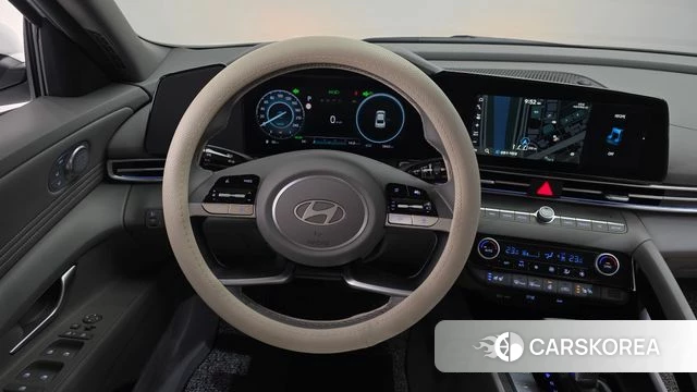Hyundai The New Avante Hybrid (CN7) 2025 Белый из Кореи, фото 4