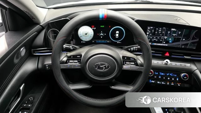 Hyundai Avante (CN7) 2021 Белый из Кореи, фото 4