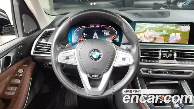 BMW X7 (G07) 2020 Черный из Кореи, фото 4