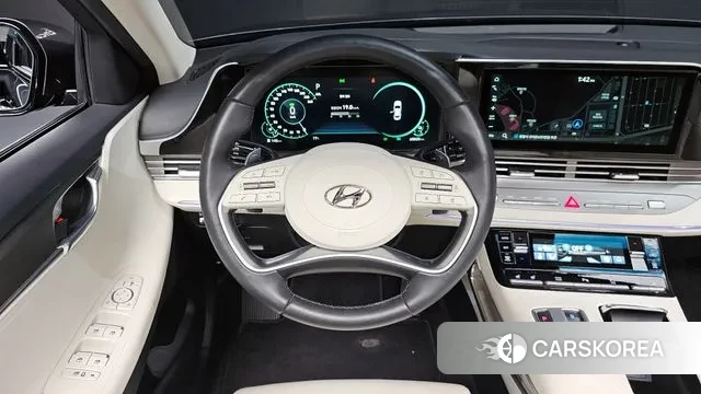 Hyundai The New Grandeur IG Hybrid 2021 Серый из Кореи, фото 4