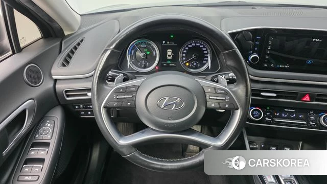 Hyundai Sonata Hybrid (DN8) 2022 Черный из Кореи, фото 4