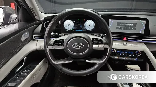 Hyundai Avante Hybrid (CN7) 2022 Серый из Кореи, фото 4