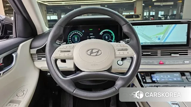 Hyundai The New Grandeur IG Hybrid 2021 Черный из Кореи, фото 4