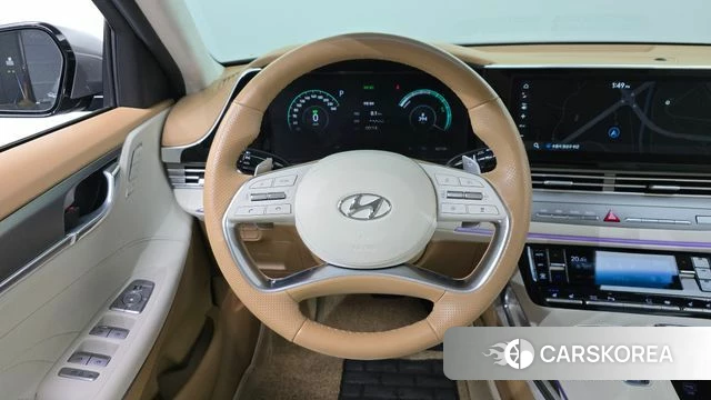 Hyundai The New Grandeur IG Hybrid 2020 Серебристо-серый из Кореи, фото 4