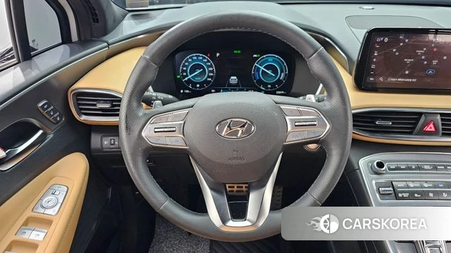 Hyundai The New Santa Fe 2022 Белый из Кореи, фото 4