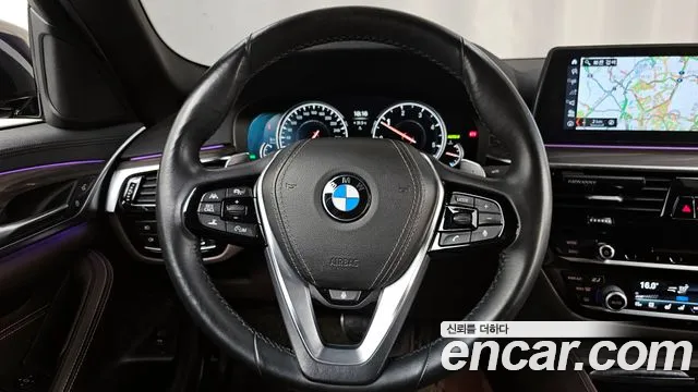 BMW 5 Series (G30) 2018 Черный из Кореи, фото 4