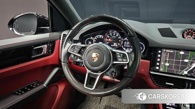 Porsche Cayenne (PO536) 2022 Черный из Кореи, фото 4