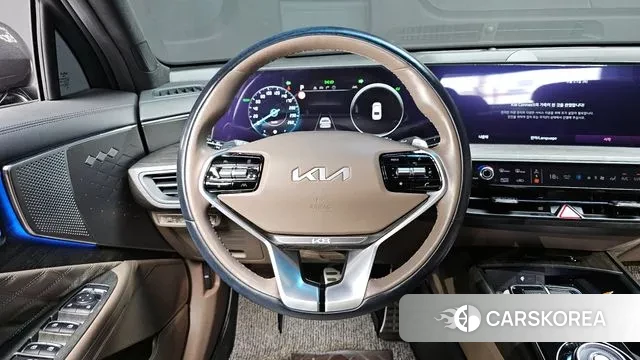 Kia K8 Hybrid 2021 Серый из Кореи, фото 4