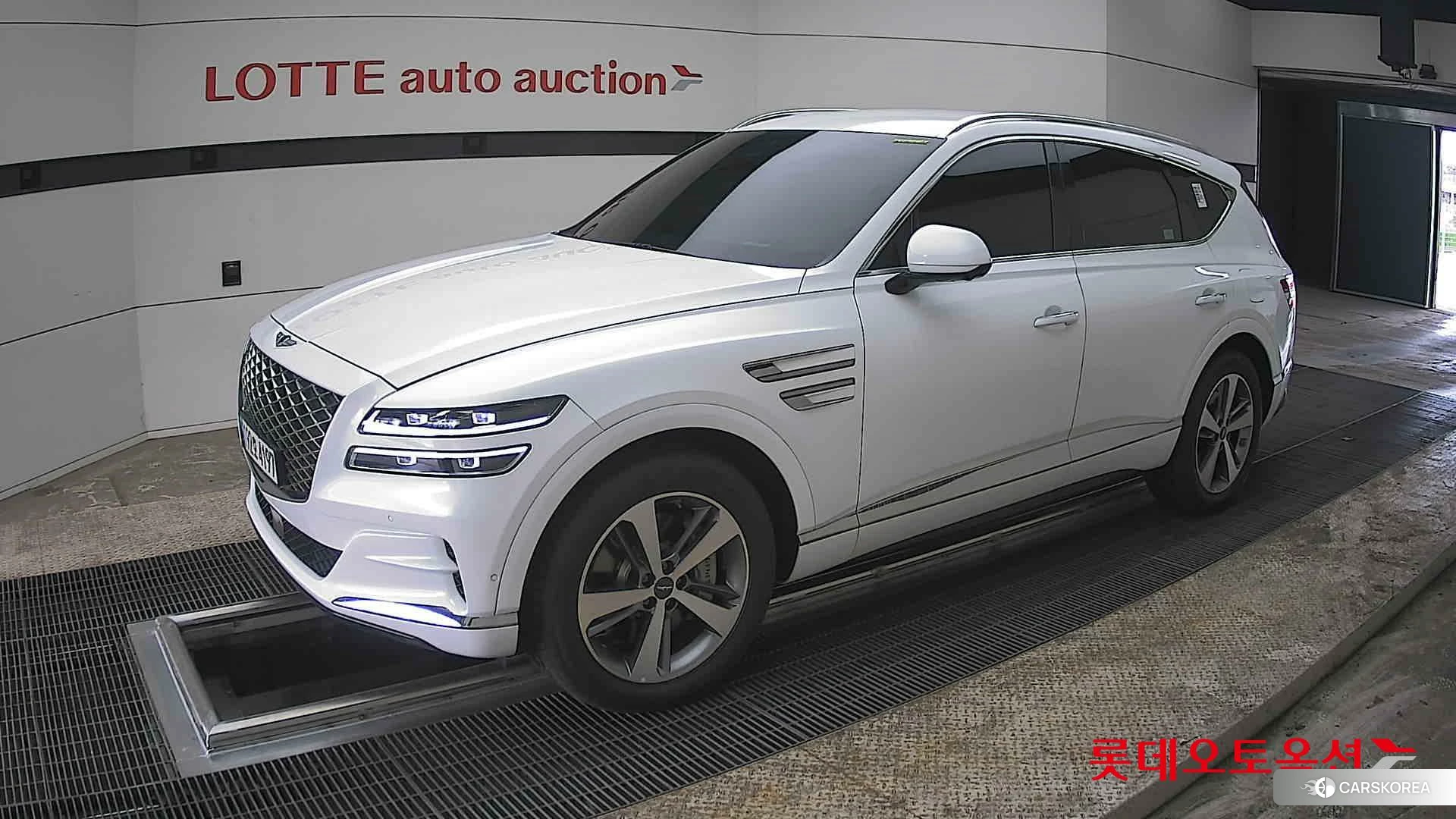 Hyundai GV80 2022 Uyuni White из Кореи, фото 4