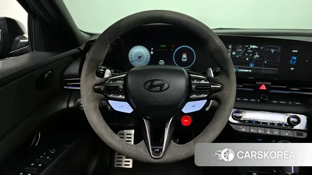 Hyundai The New Avante (CN7) 2024 Черный из Кореи, фото 4