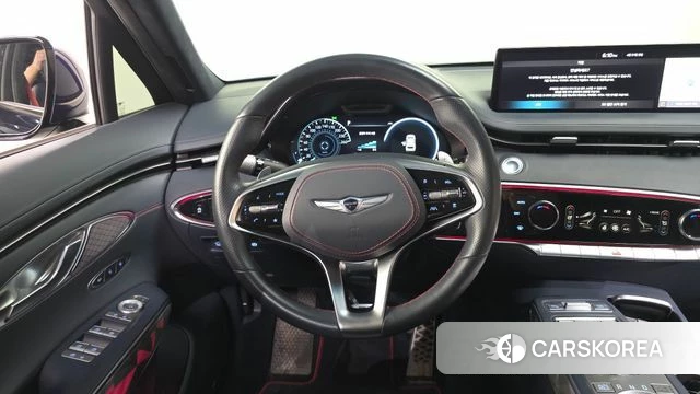 Genesis GV70 2021 Синий из Кореи, фото 4