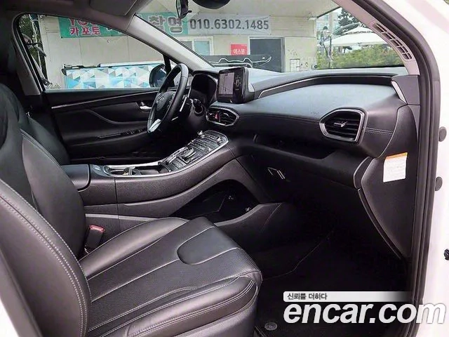 Hyundai The New Santa Fe 2021 Белый из Кореи, фото 4