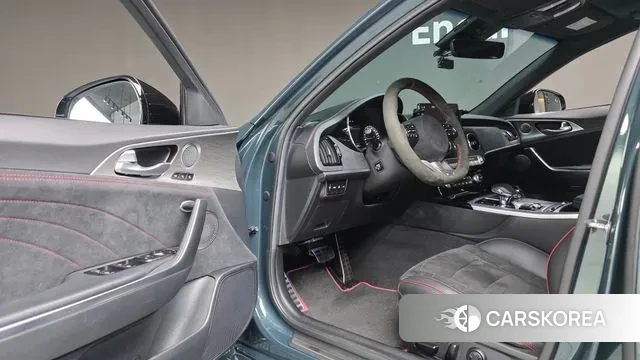 Kia Stinger Meister 2022 Темно-зеленый из Кореи, фото 4