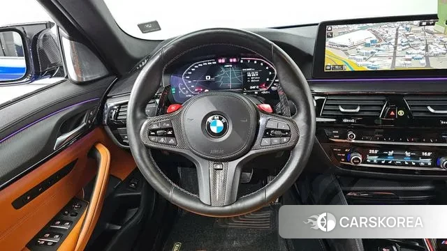 BMW M5 (F90) 2021 Синий из Кореи, фото 4