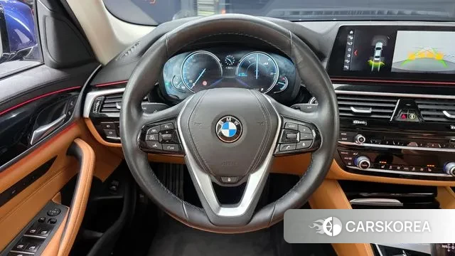 BMW 5 Series (G30) 2018 Синий из Кореи, фото 4