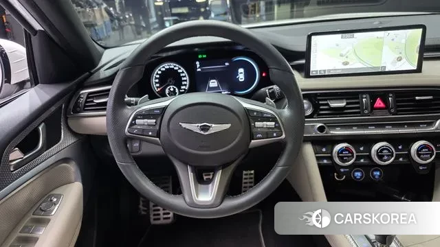 Genesis The New G70 2022 Белый из Кореи, фото 4