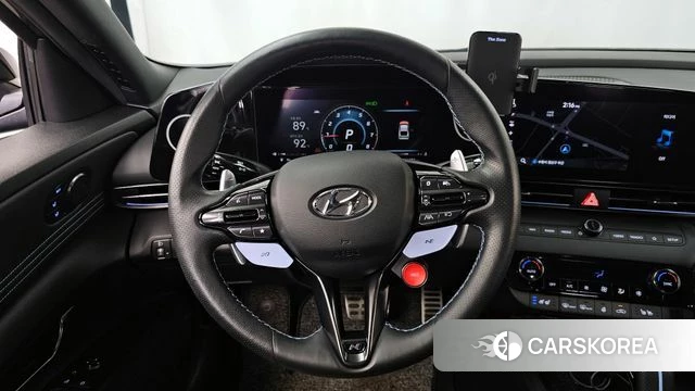 Hyundai Avante (CN7) 2021 Черный из Кореи, фото 4