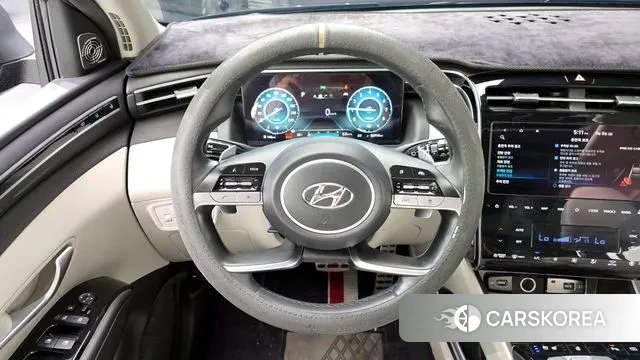 Hyundai Tucson Hybrid (NX4) 2020 Черный из Кореи, фото 4