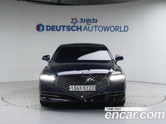 Genesis G90 2020 Синий из Кореи, фото 4
