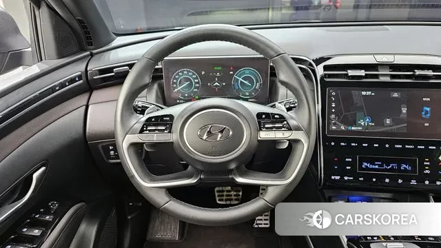 Hyundai Tucson Hybrid (NX4) 2021 Серый из Кореи, фото 4
