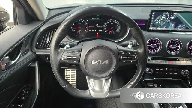 Kia Stinger Meister 2022 Темно-зеленый из Кореи, фото 4