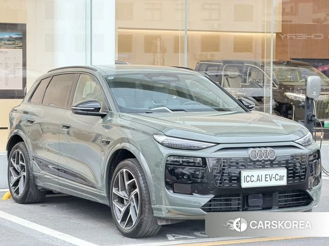 Audi Q6L e-tron 2025 Зеленый из Китая, фото 4