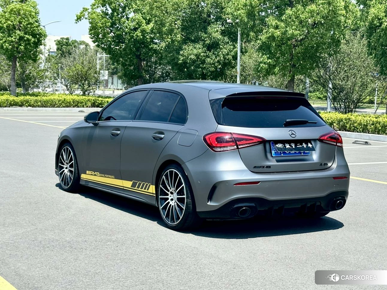 Mercedes-Benz Class A AMG (imported) 2021 Темно-серый из Китая, фото 4