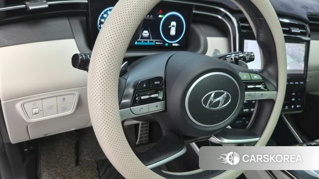 Hyundai Tucson Hybrid (NX4) 2020 Черный из Кореи, фото 4