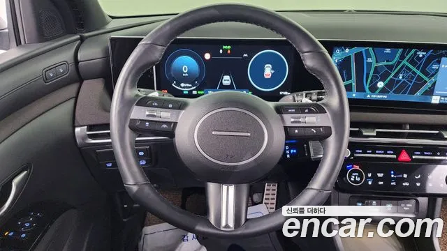 Hyundai The New Tucson Hybrid (NX4) 2024 Серый из Кореи, фото 4