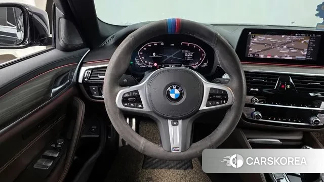 BMW 5 Series (G30) 2020 Черный из Кореи, фото 4