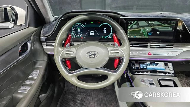 Hyundai The New Grandeur IG Hybrid 2021 Белый из Кореи, фото 4