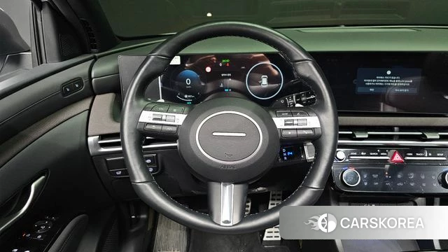 Hyundai The New Tucson Hybrid (NX4) 2025 Белый из Кореи, фото 4