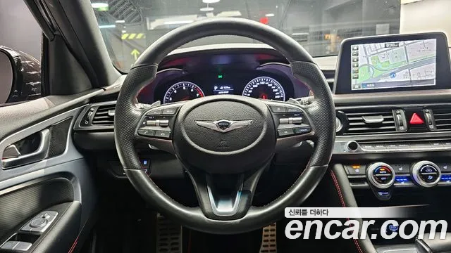 Genesis G70 2018 Черный из Кореи, фото 4