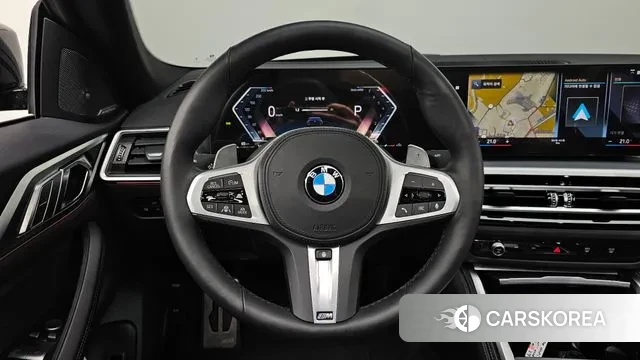BMW 4 Series (G22) 2024 Черный из Кореи, фото 4