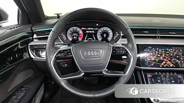 Audi A8 (D5) 2021 Черный из Кореи, фото 4