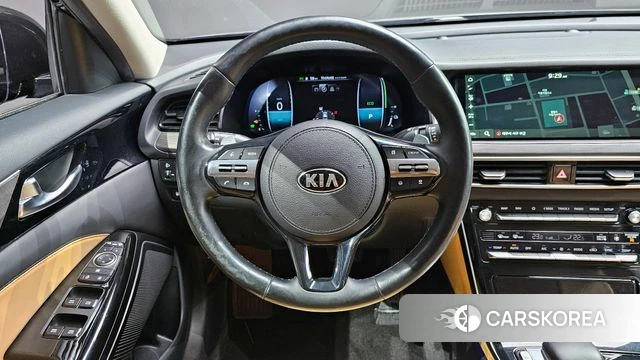 Kia K7 Premier Hybrid 2021 Черный из Кореи, фото 4