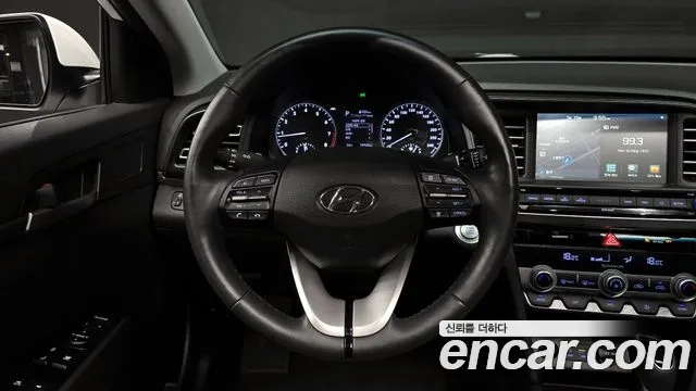 Hyundai The New Avante AD 2019 Белый из Кореи, фото 4