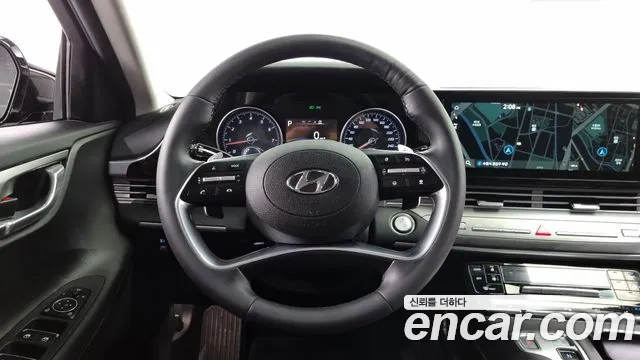 Hyundai The New Grandeur IG 2021 Черный из Кореи, фото 4