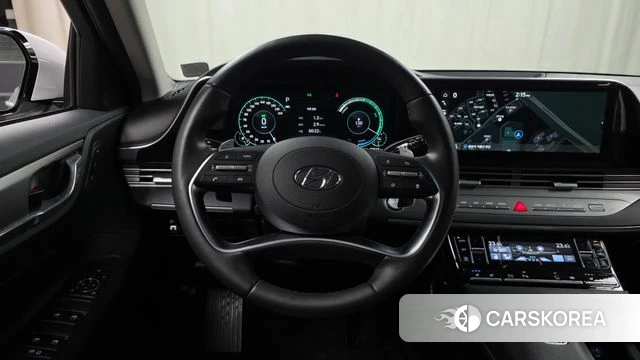 Hyundai The New Grandeur IG Hybrid 2022 Белый из Кореи, фото 4