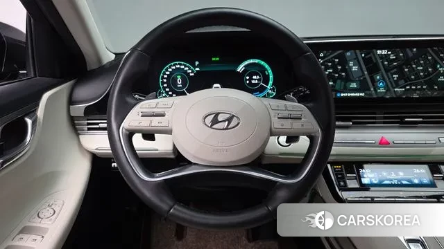 Hyundai The New Grandeur IG Hybrid 2022 Серый из Кореи, фото 4