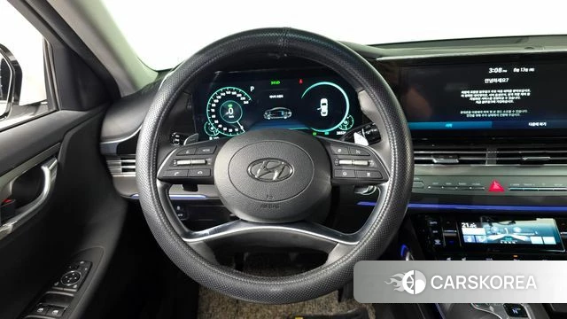 Hyundai The New Grandeur IG Hybrid 2022 Белый из Кореи, фото 4