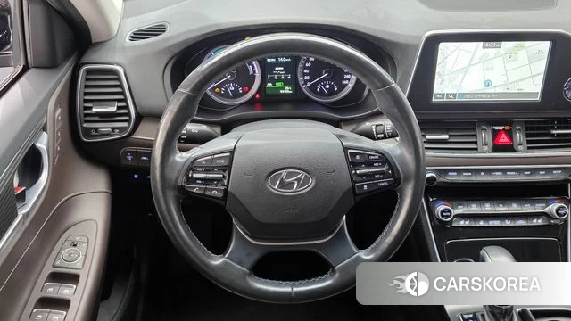 Hyundai Grandeur IG Hybrid 2018 Черный из Кореи, фото 4