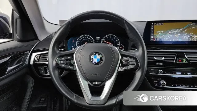 BMW 5 Series (G30) 2019 Синий из Кореи, фото 4