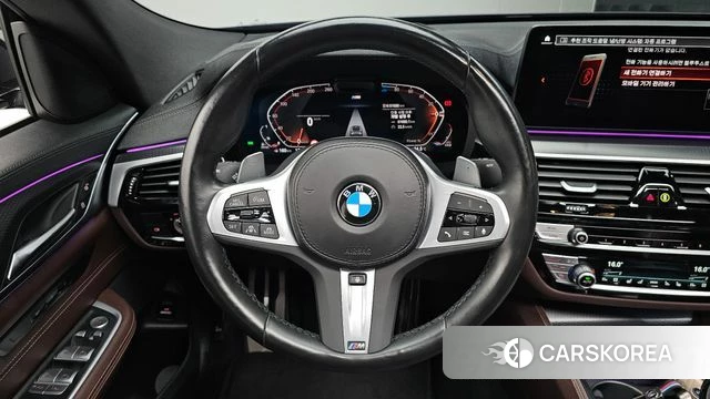 BMW 6 Series GT (G32) 2023 Синий из Кореи, фото 4