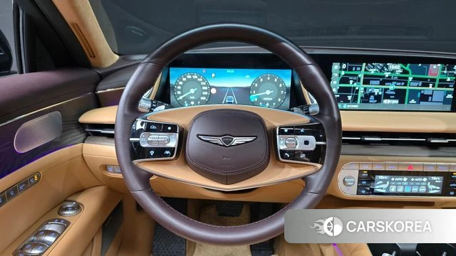 Genesis G90 (RS4) 2022 Синий из Кореи, фото 4