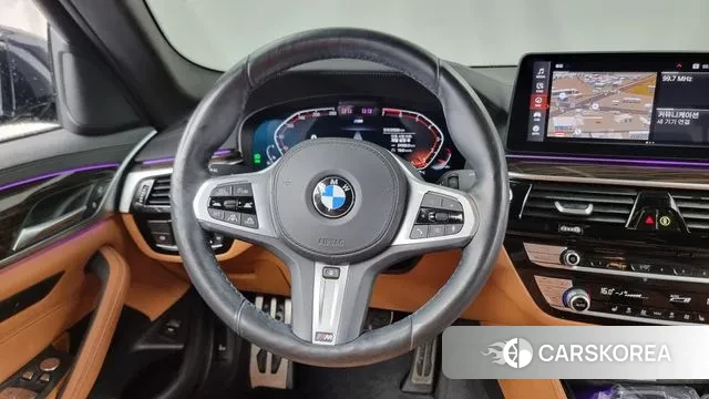 BMW 5 Series (G30) 2020 Черный из Кореи, фото 4