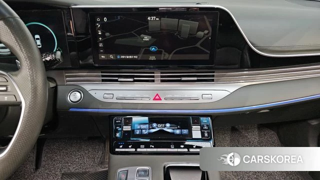 Hyundai The New Grandeur IG Hybrid 2021 Серый из Кореи, фото 4