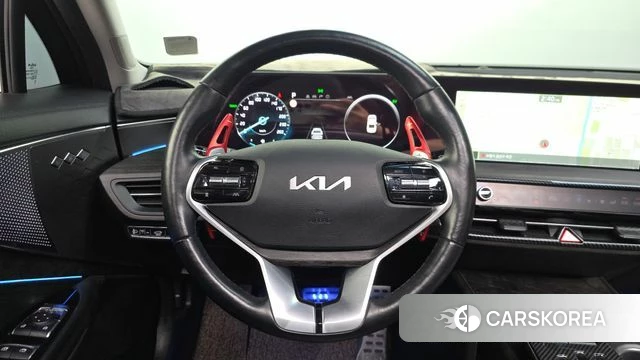Kia K8 Hybrid 2021 Черный из Кореи, фото 4