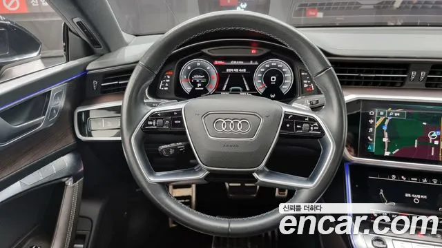 Audi A7 (4K) 2022 Черный из Кореи, фото 4